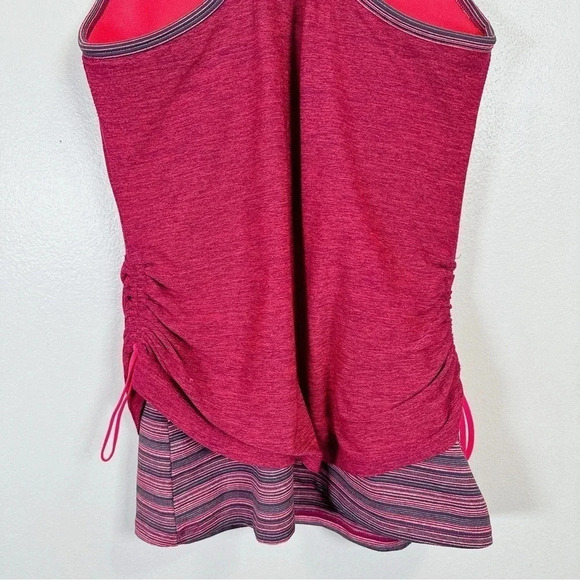 Athleta Royal  Pigeon Double Layer Racerback Tank Top - Picture 14 of 16